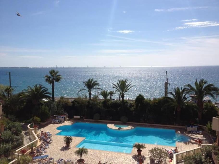 Bord De Mer, Terrasse, Tout A Pieds Cannes Buitenkant foto