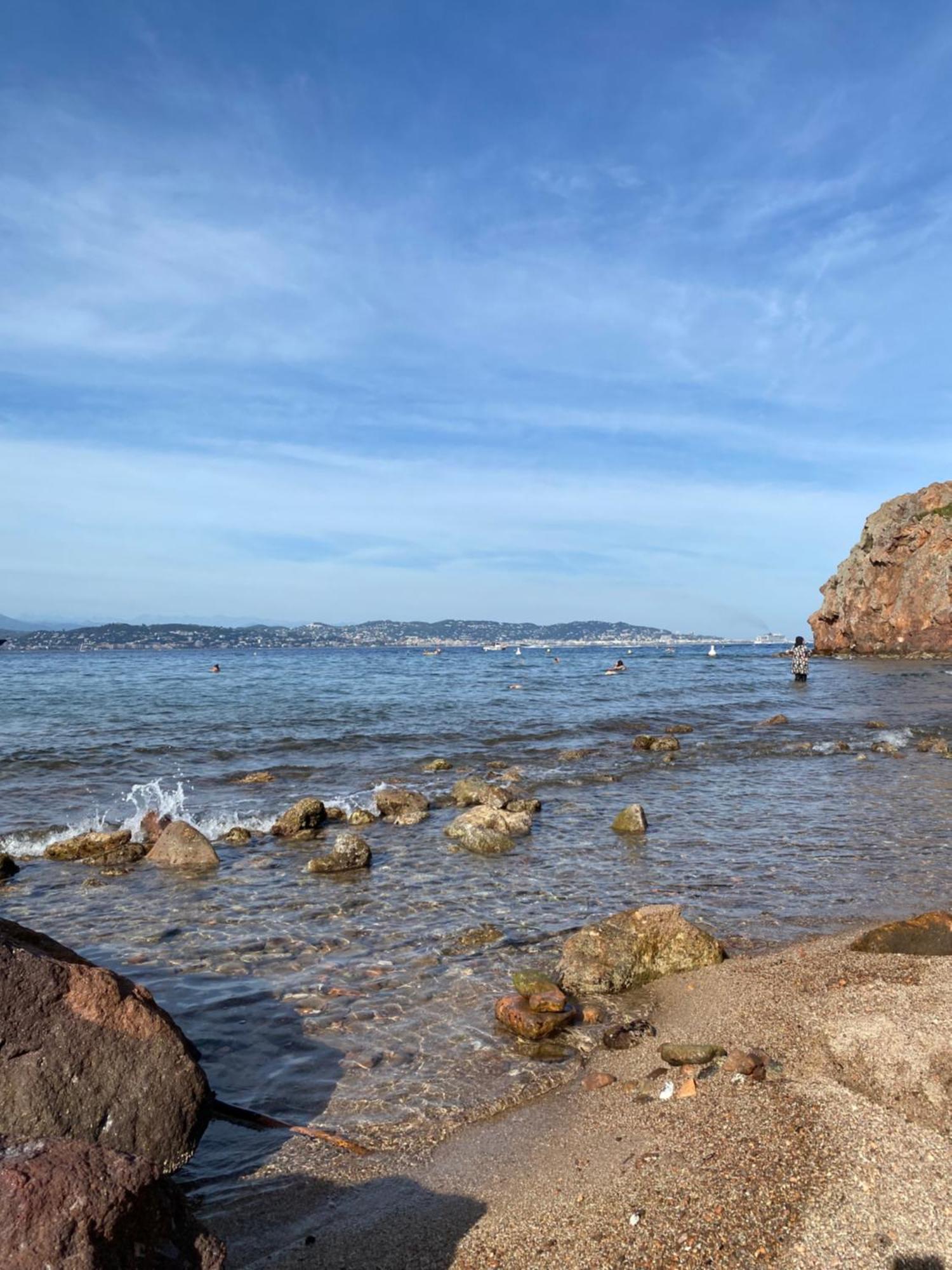 Bord De Mer, Terrasse, Tout A Pieds Cannes Buitenkant foto