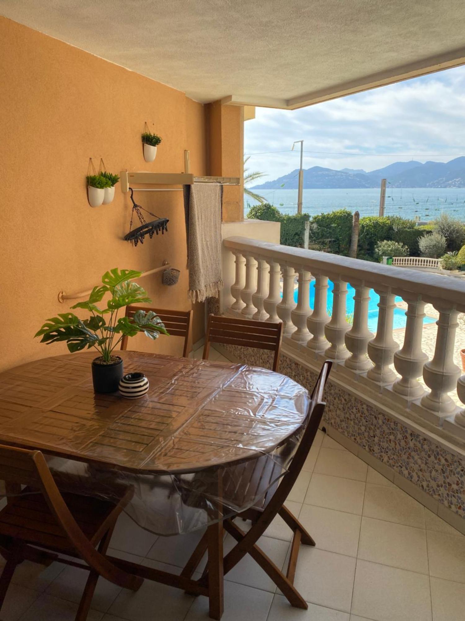 Bord De Mer, Terrasse, Tout A Pieds Cannes Buitenkant foto